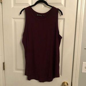 Athleta burgundy tank